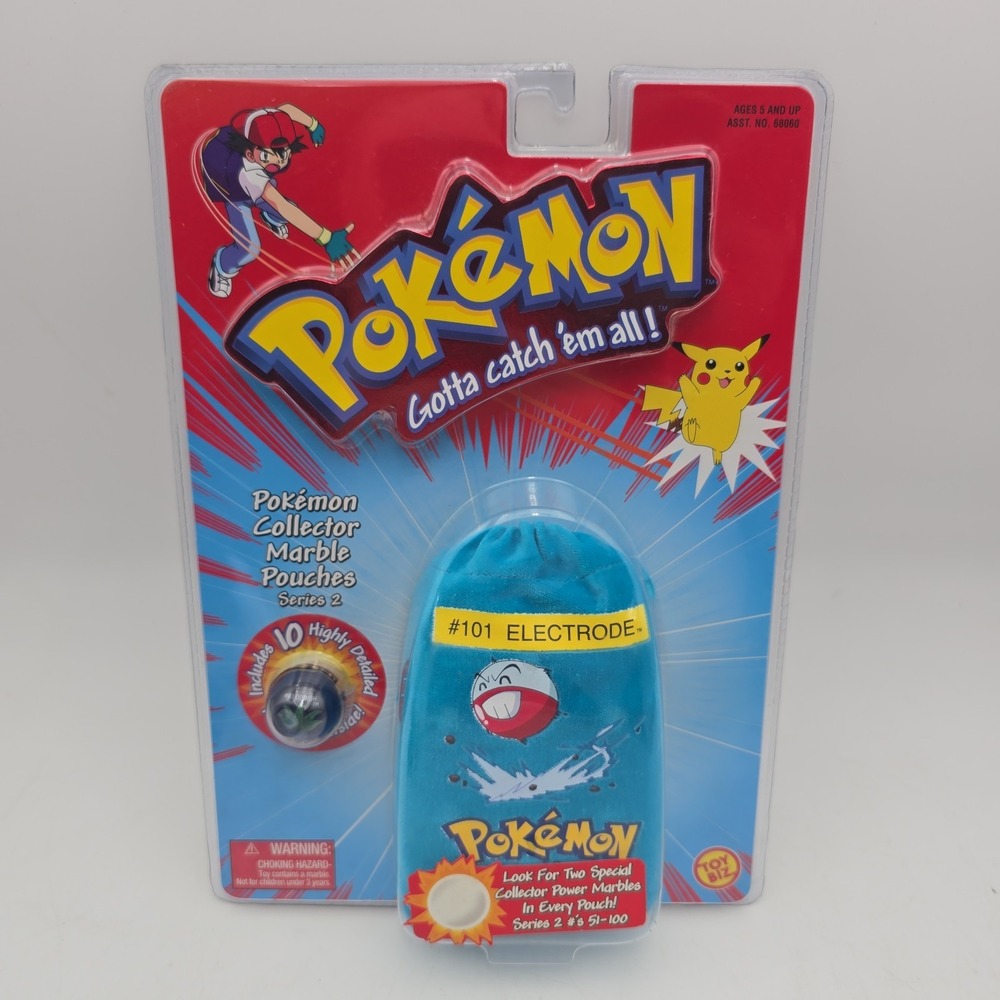 Pokemon Collector Marble Pouches Series 2 Electrode Oddish #101 SEALED